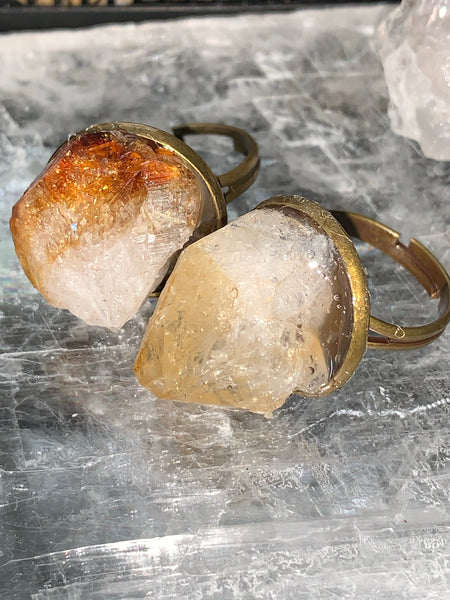 Chunky Crystal Rings💍