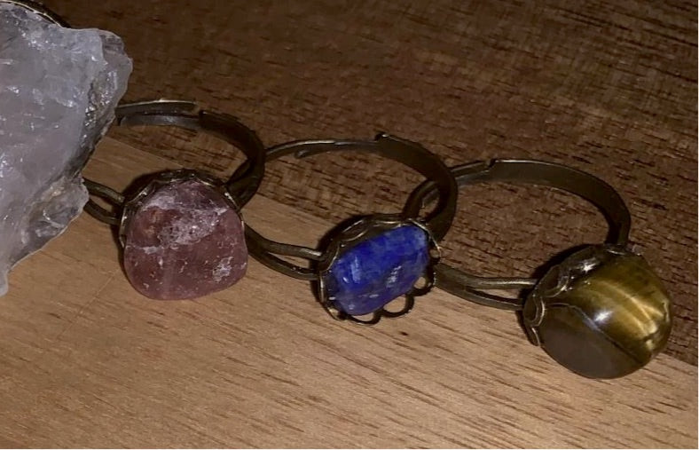 Midi Crystal Rings