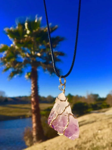 Intuition + Awareness | Amethyst Necklace